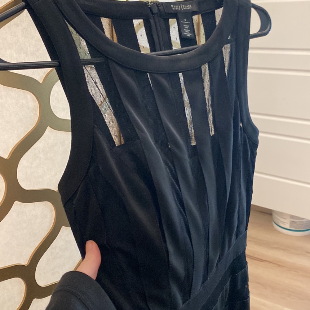 White House black market dress, wore once, A line, small little black dress